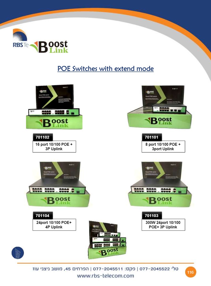 Catalogs, price lists and presentations RBS