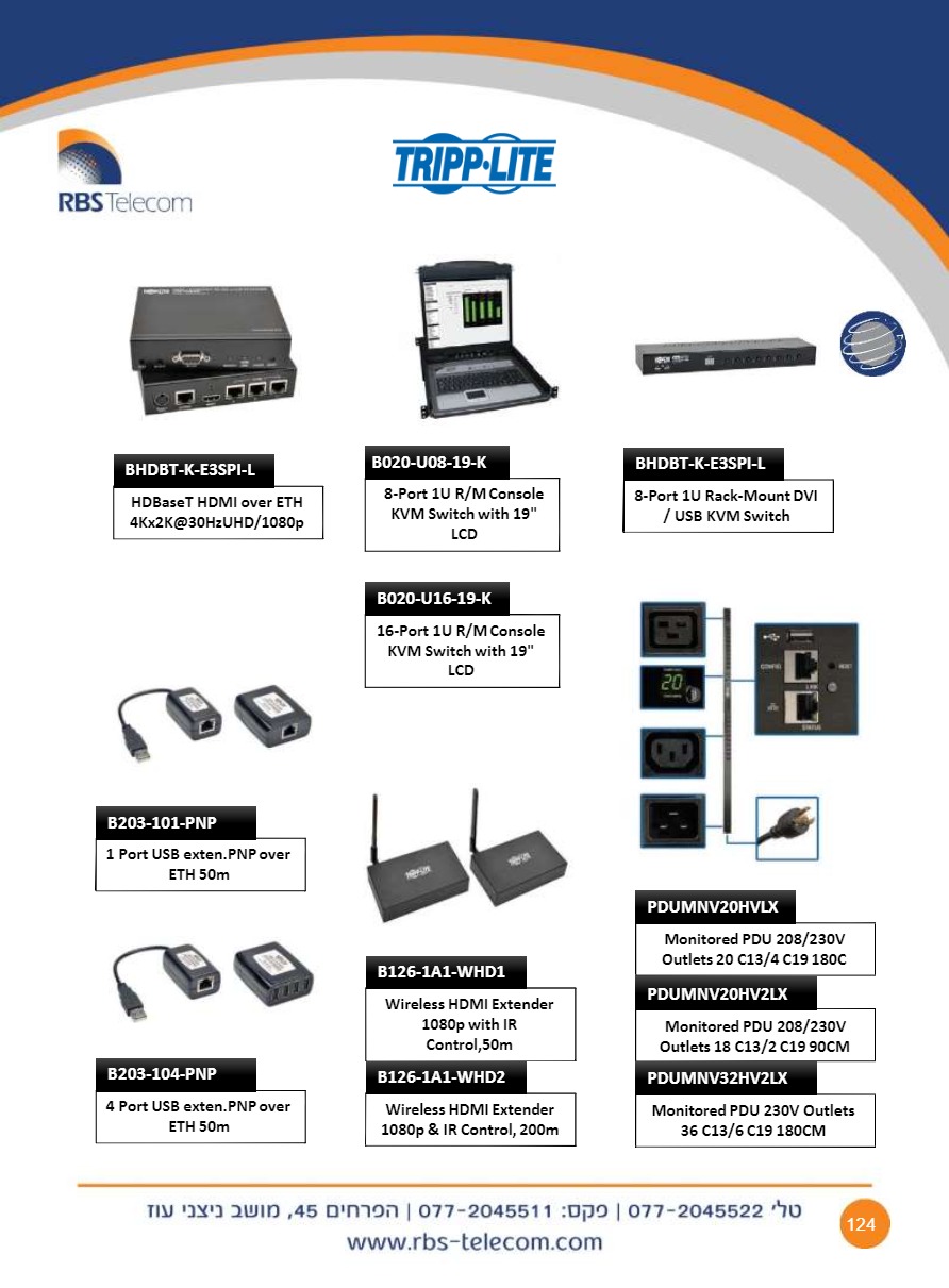 Catalogs, price lists and presentations RBS