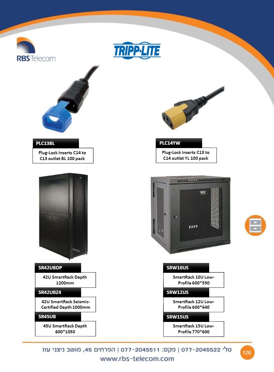 Catalogs, price lists and presentations RBS